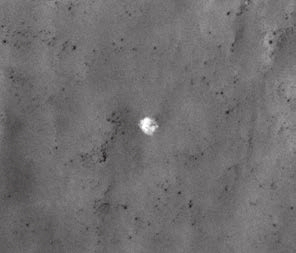 Парашют «Марса-3». Фото MRO NASA