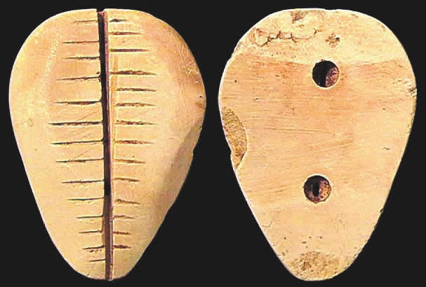 6G. Имитация каури из перламутра, 43 × 35 мм, периоды Шан и Чжоу, ок. 1400–900 годы до н. э. [3]