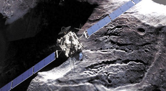 «Розетта» вблизи кометы Чурюмова— Герасименко