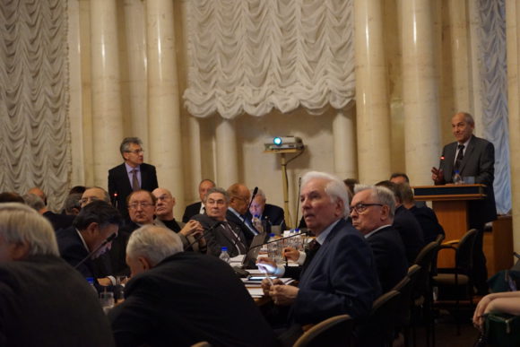 Валерий Рубаков на заседании Президиума РАН